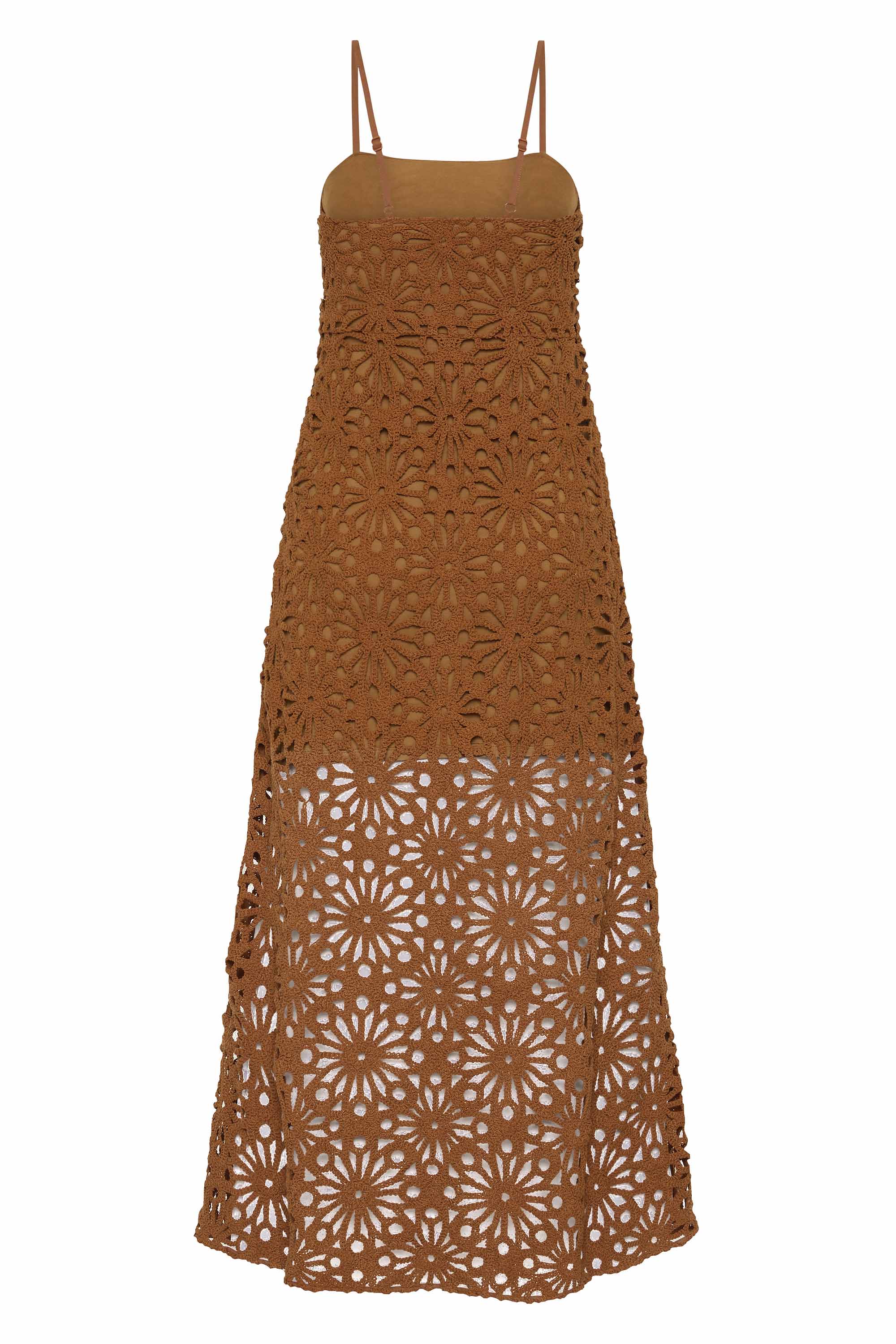 Meadow Dress In Toffee - Image 5