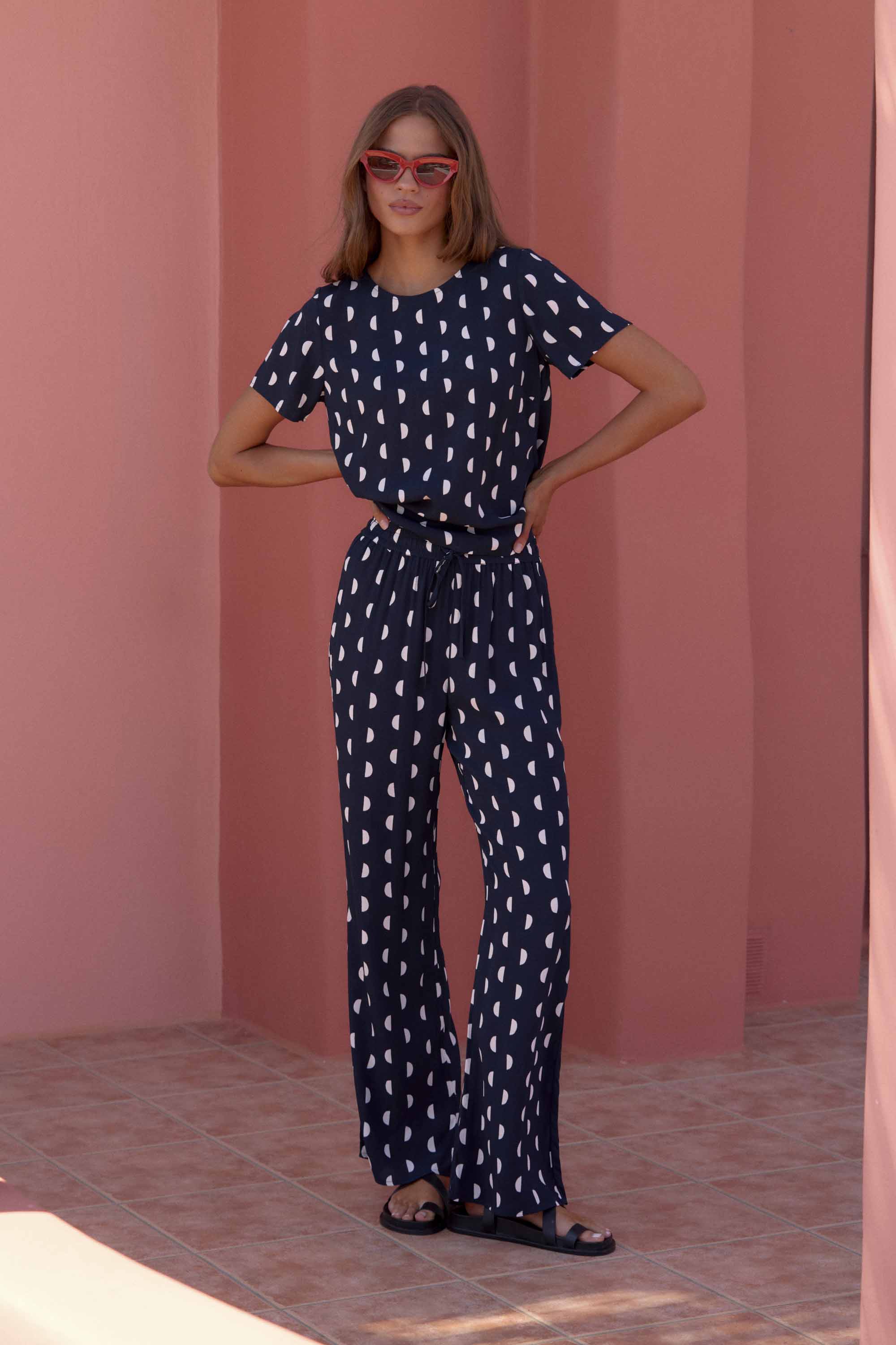 Mia Pants In Lune