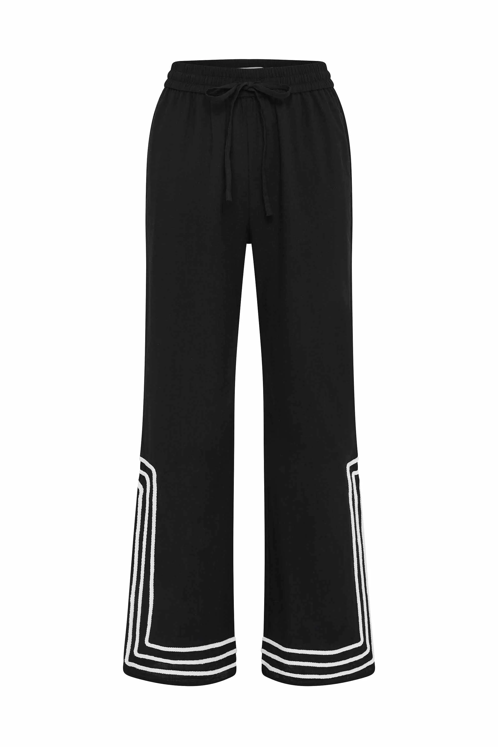 Mia Pants In Nero - Image 3