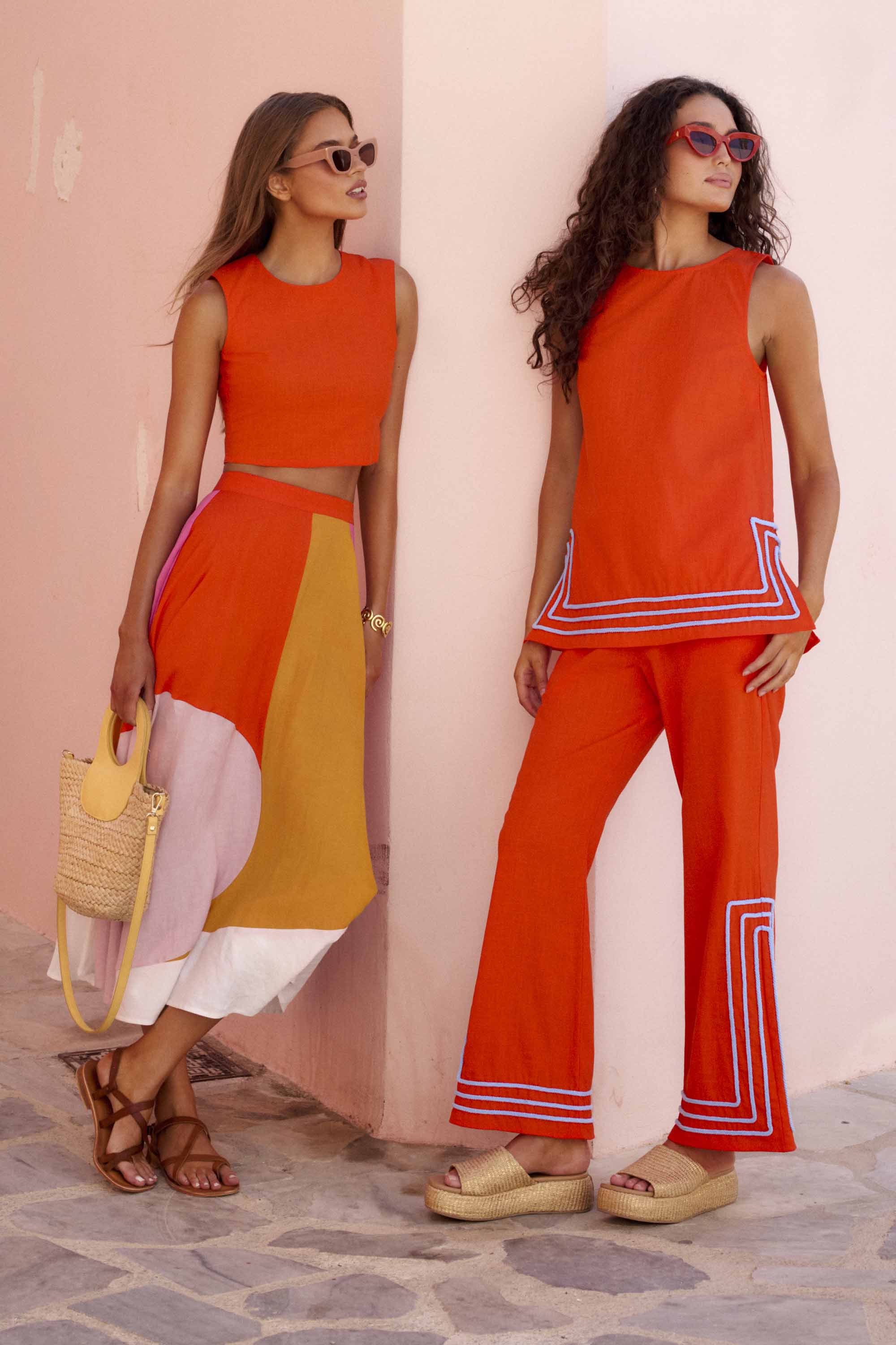 Mia Pants In Spritz - Image 3