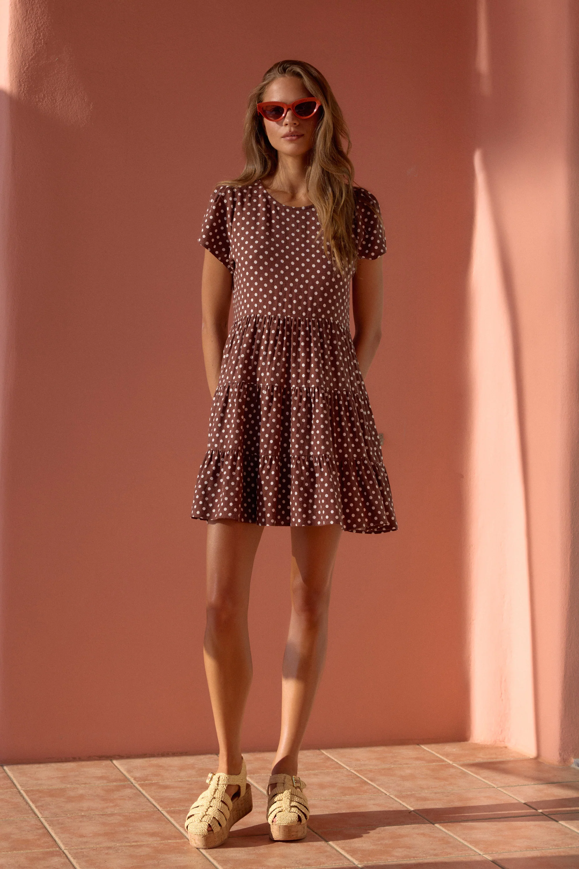 Mili Mini Dress In Sokolata