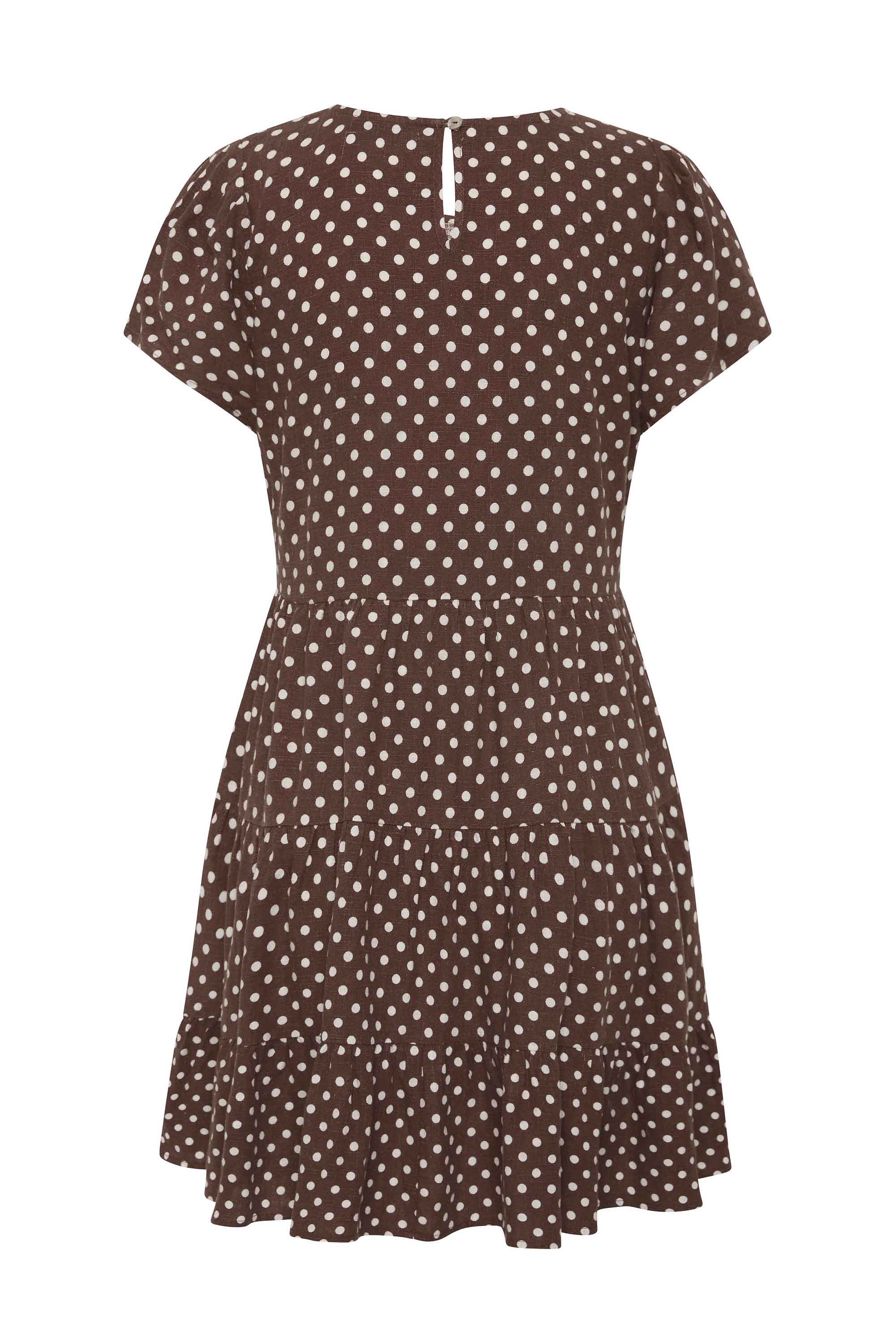 Mili Mini Dress In Sokolata - Image 5