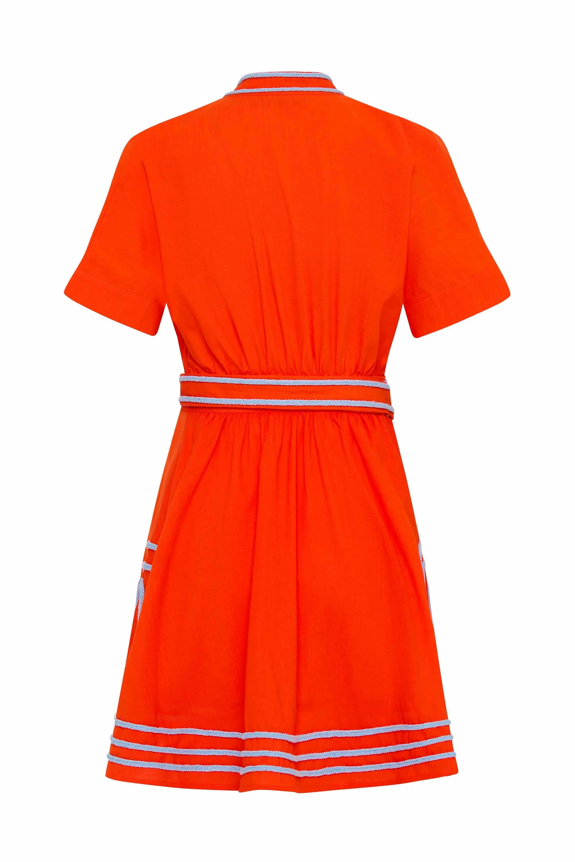Momo Wrap Dress In Spritz - Image 7