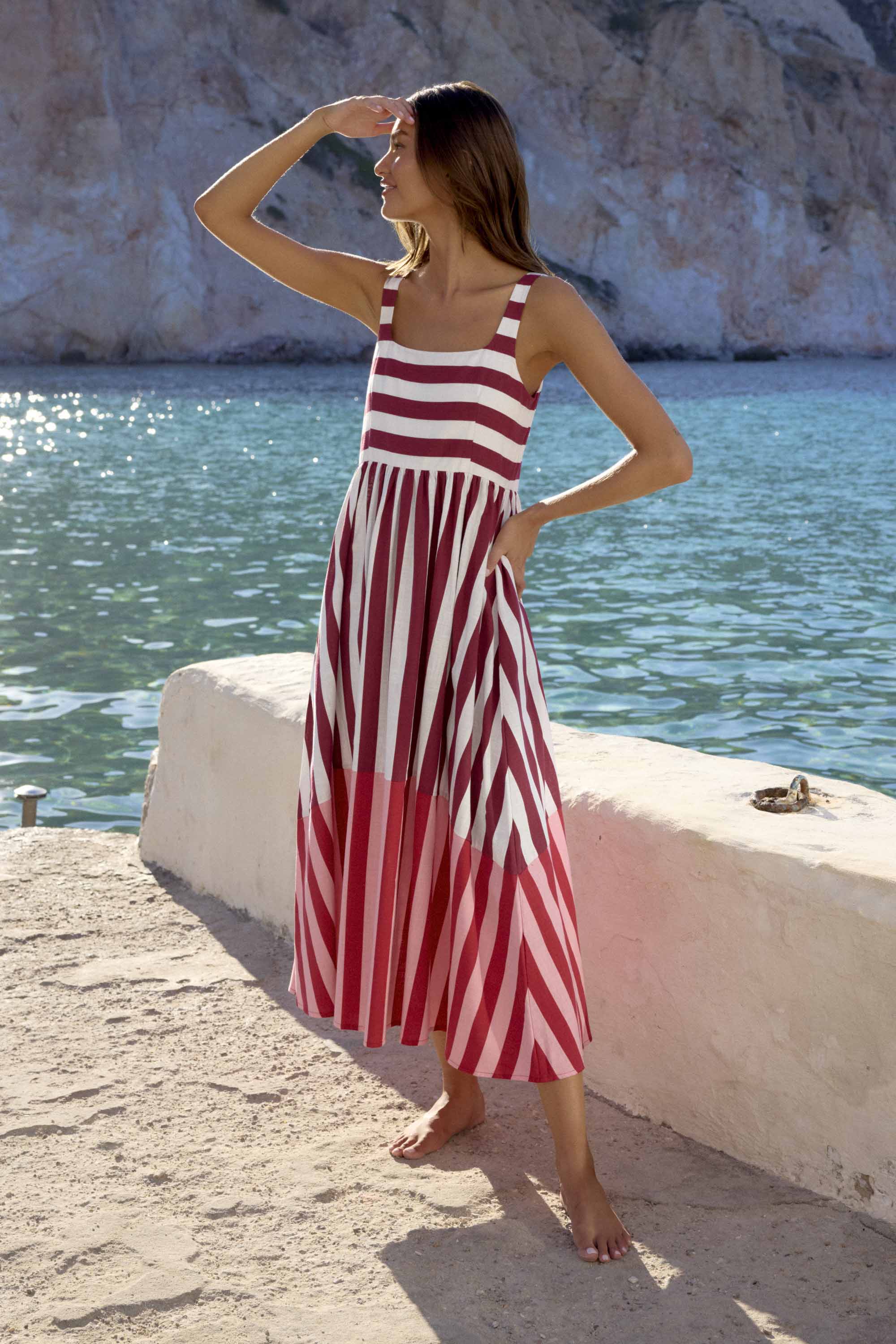 Pip Dress In Syros - Image 2