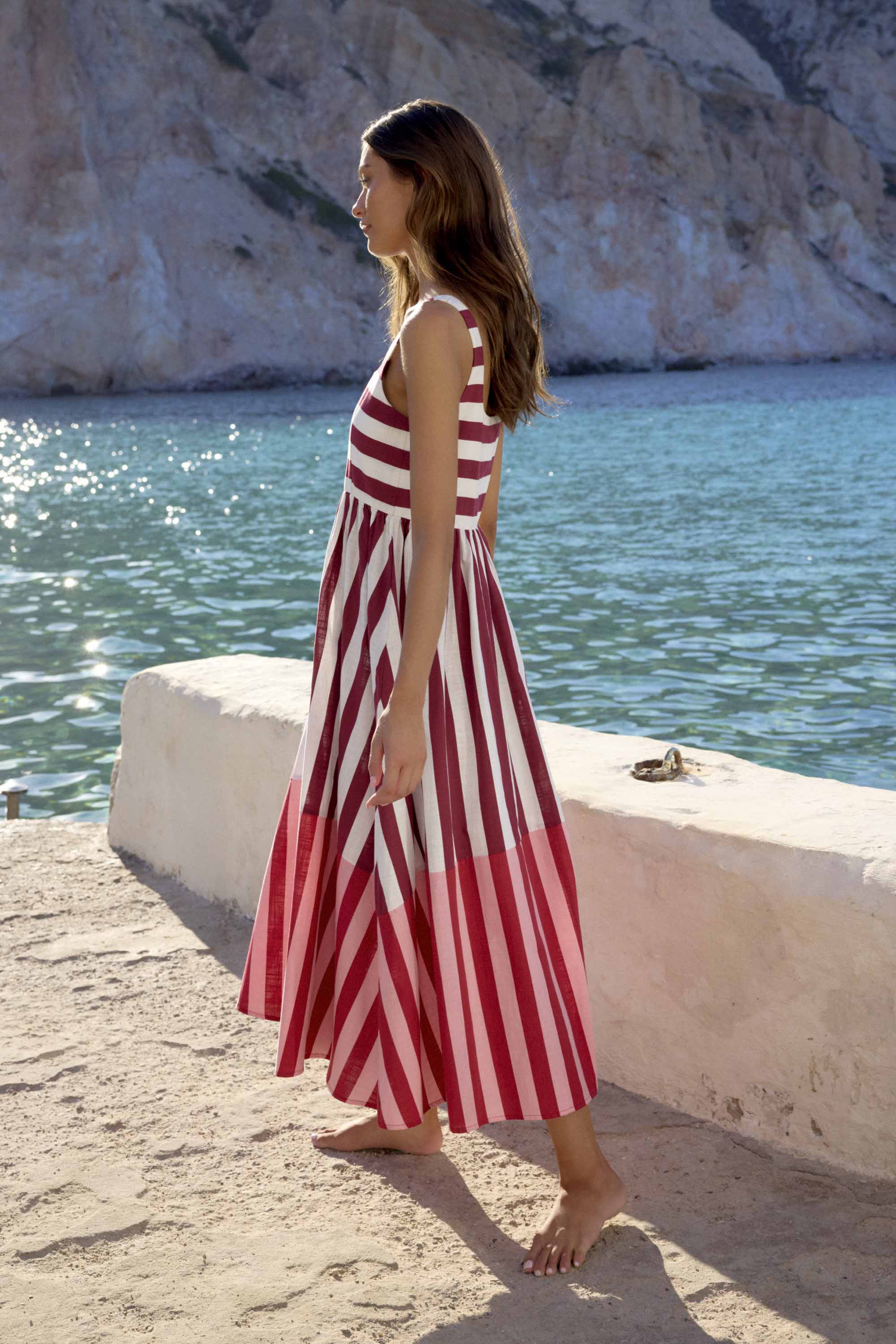 Pip Dress In Syros - Image 3