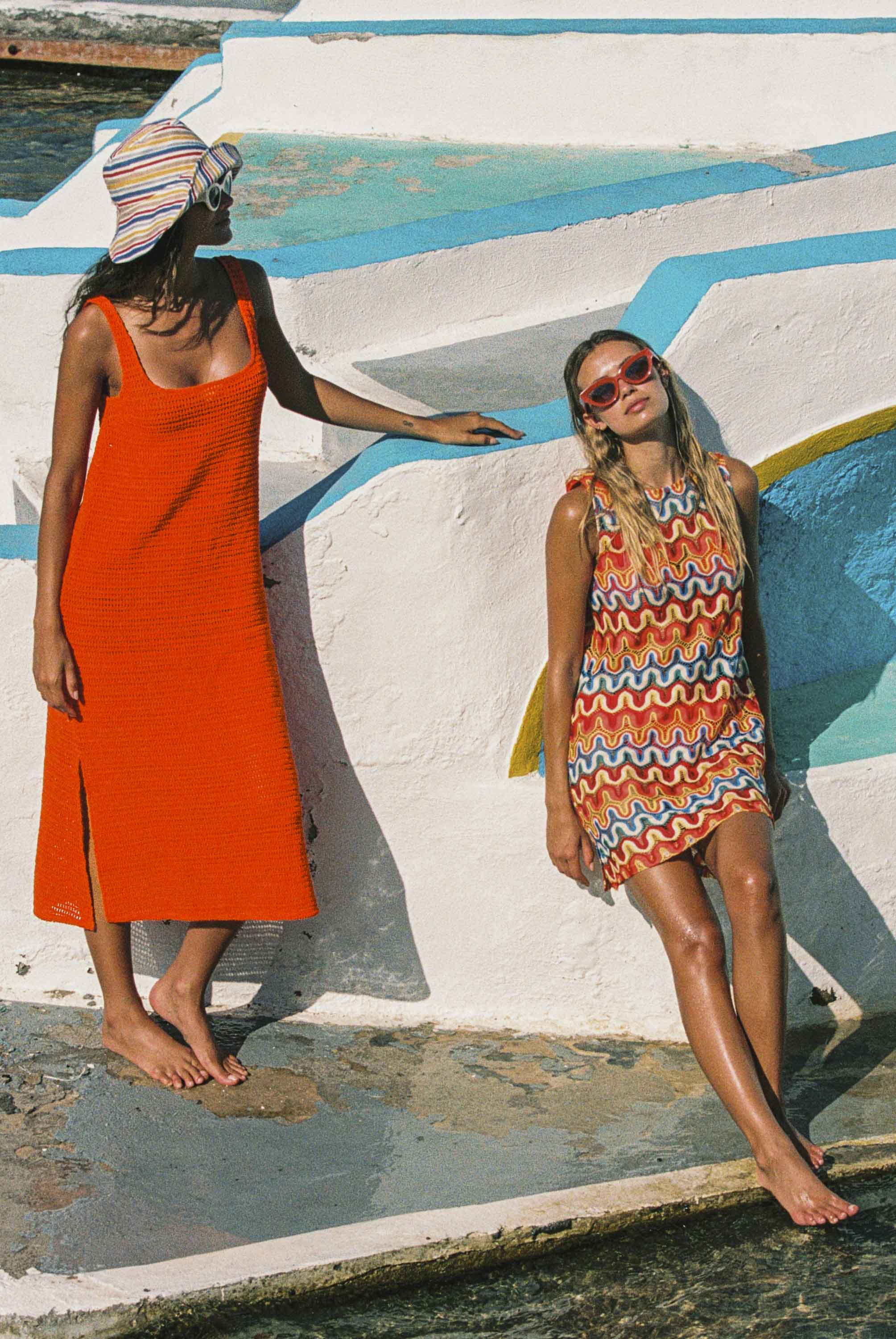 Poolside Mini Dress In Mojito - Image 5