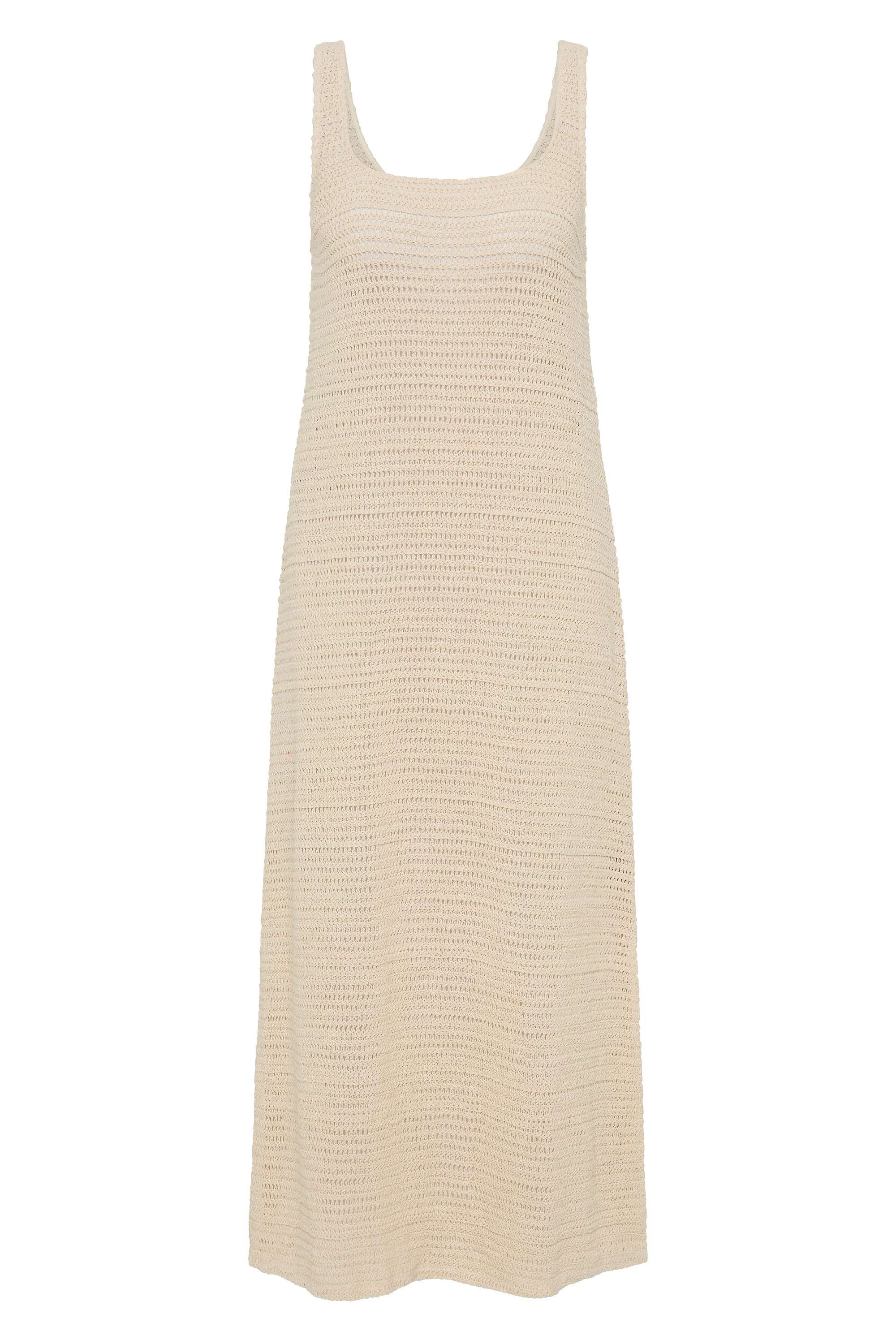 Rio Dress In Ecru - Image 5