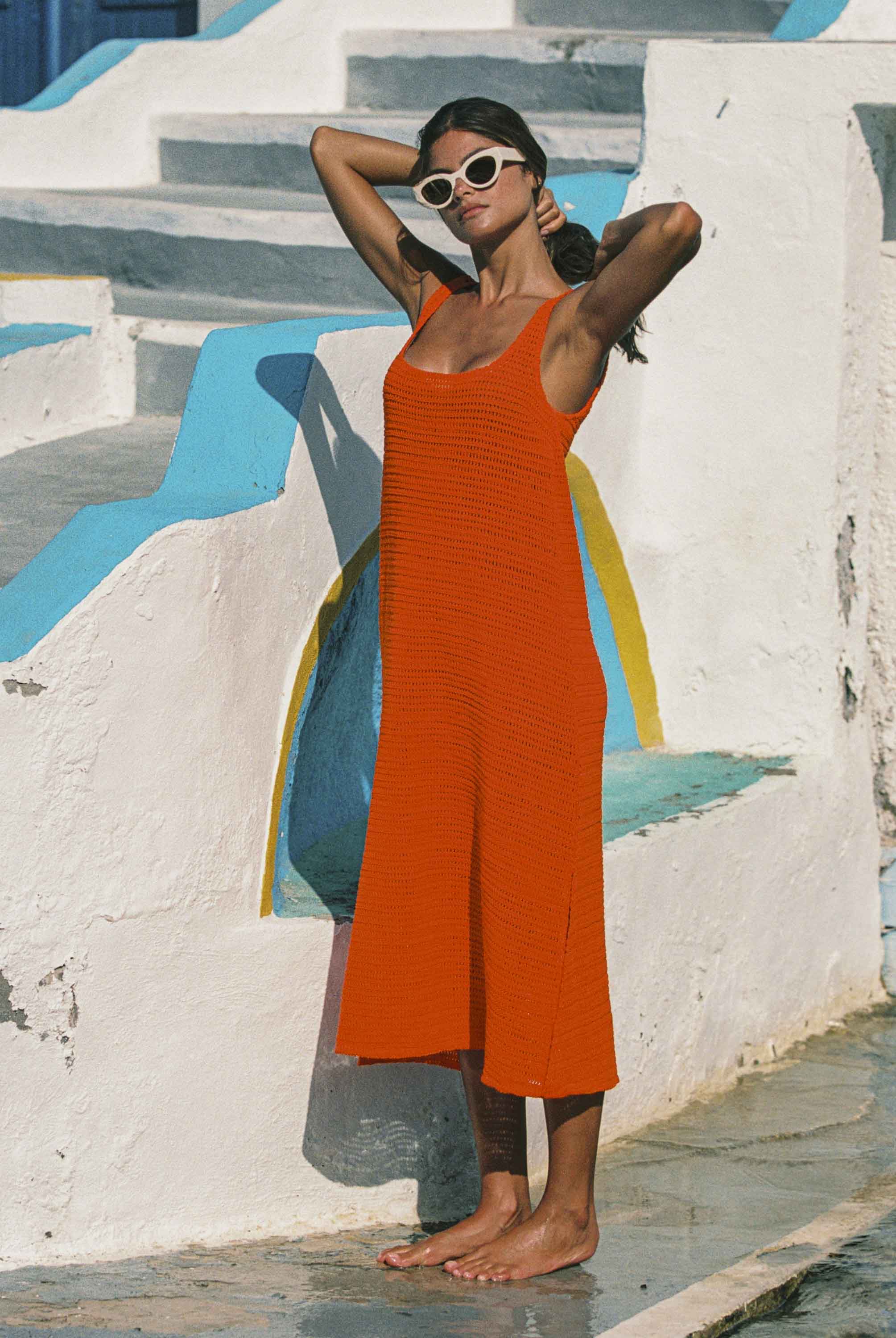Rio Dress In Spritz - Image 3
