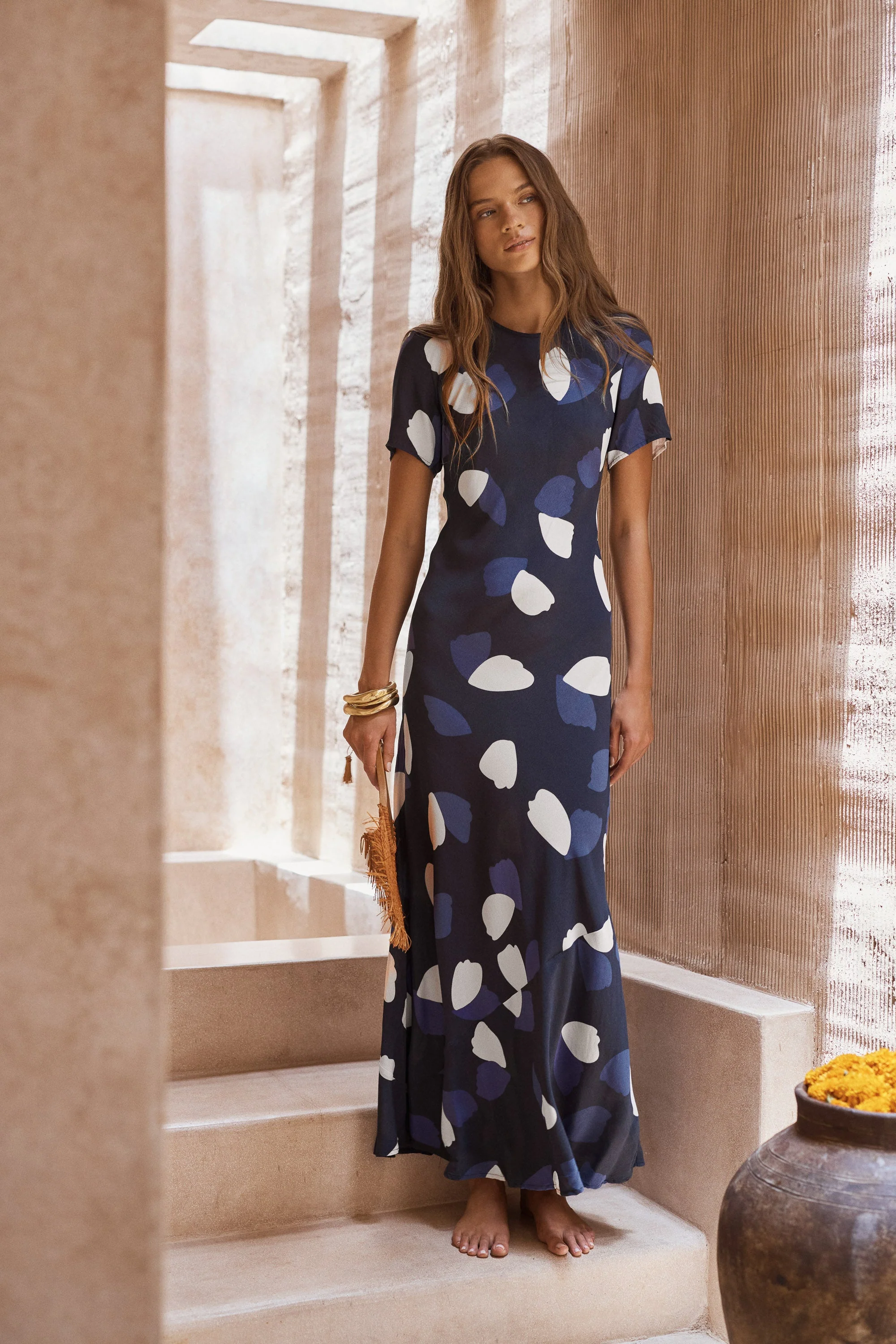 Roma Dress In Nigella - Image 4