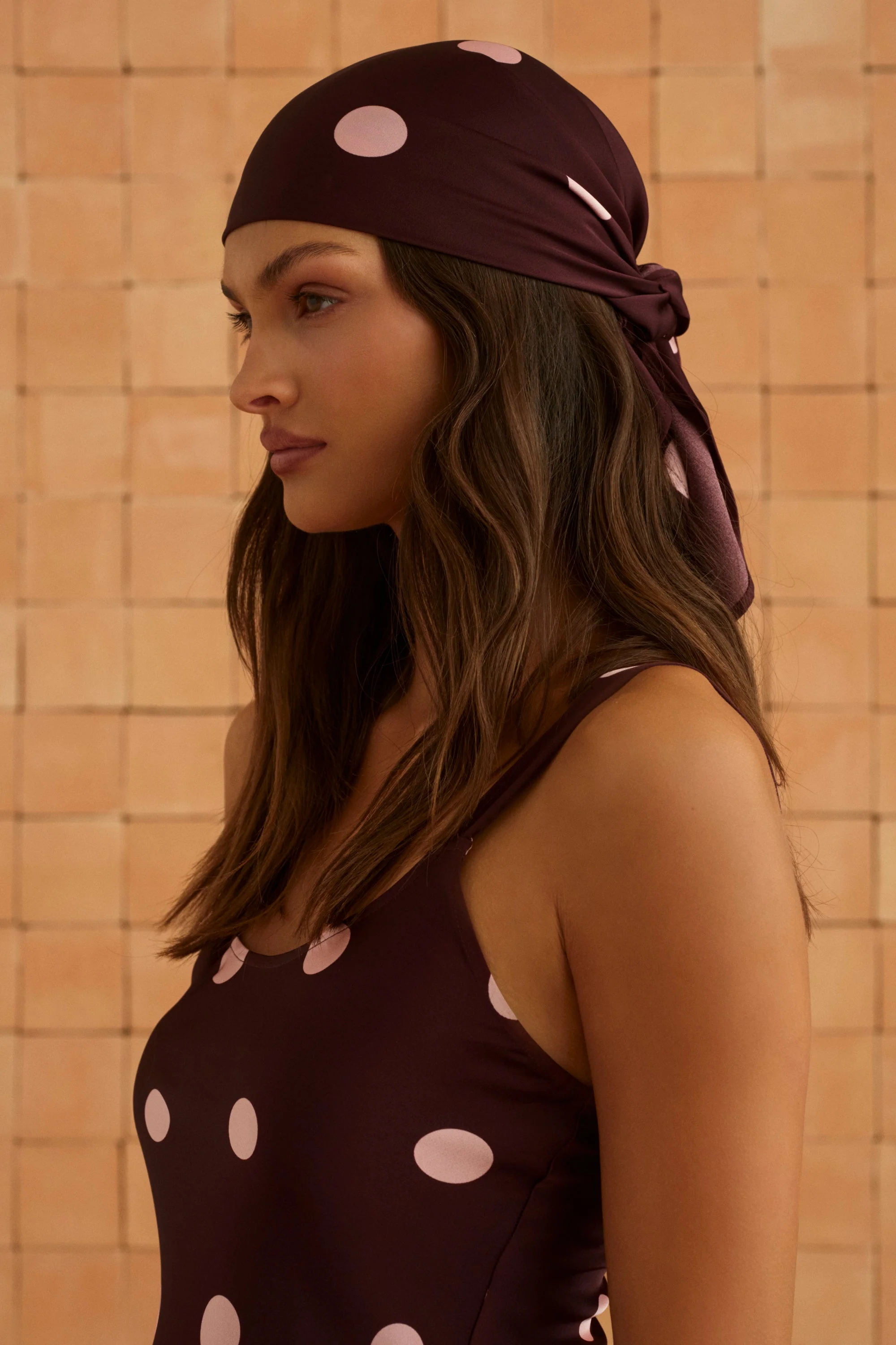 Scarf In Peppercorn - Image 5
