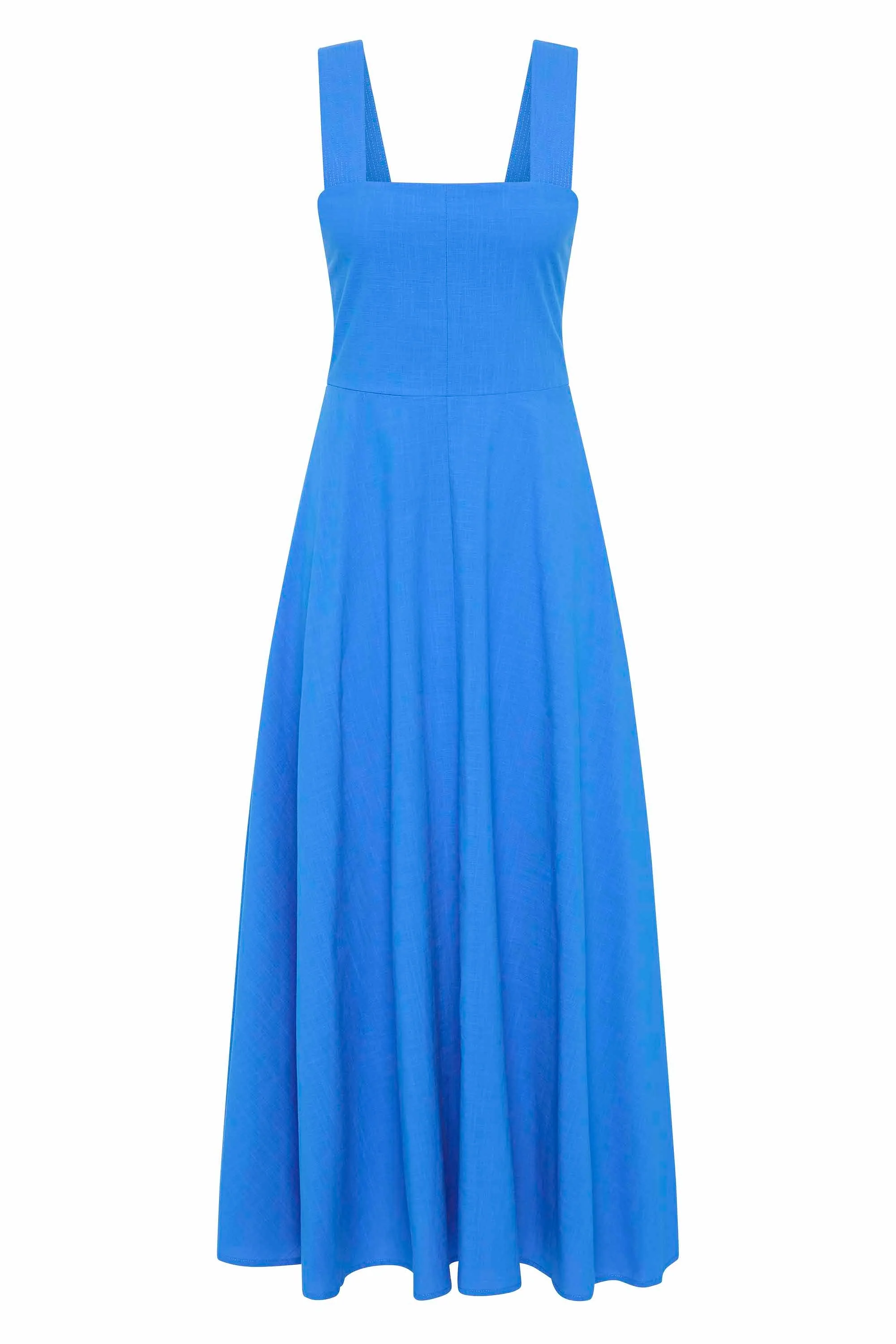 Scarlett Dress In Lagoon - Image 4