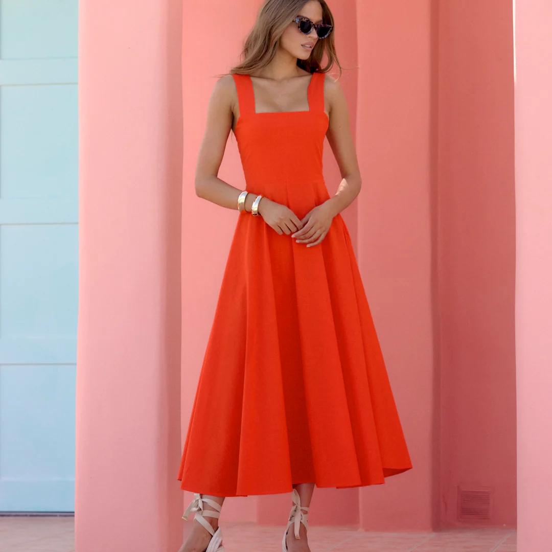 Scarlett Dress In Spritz - Image 6