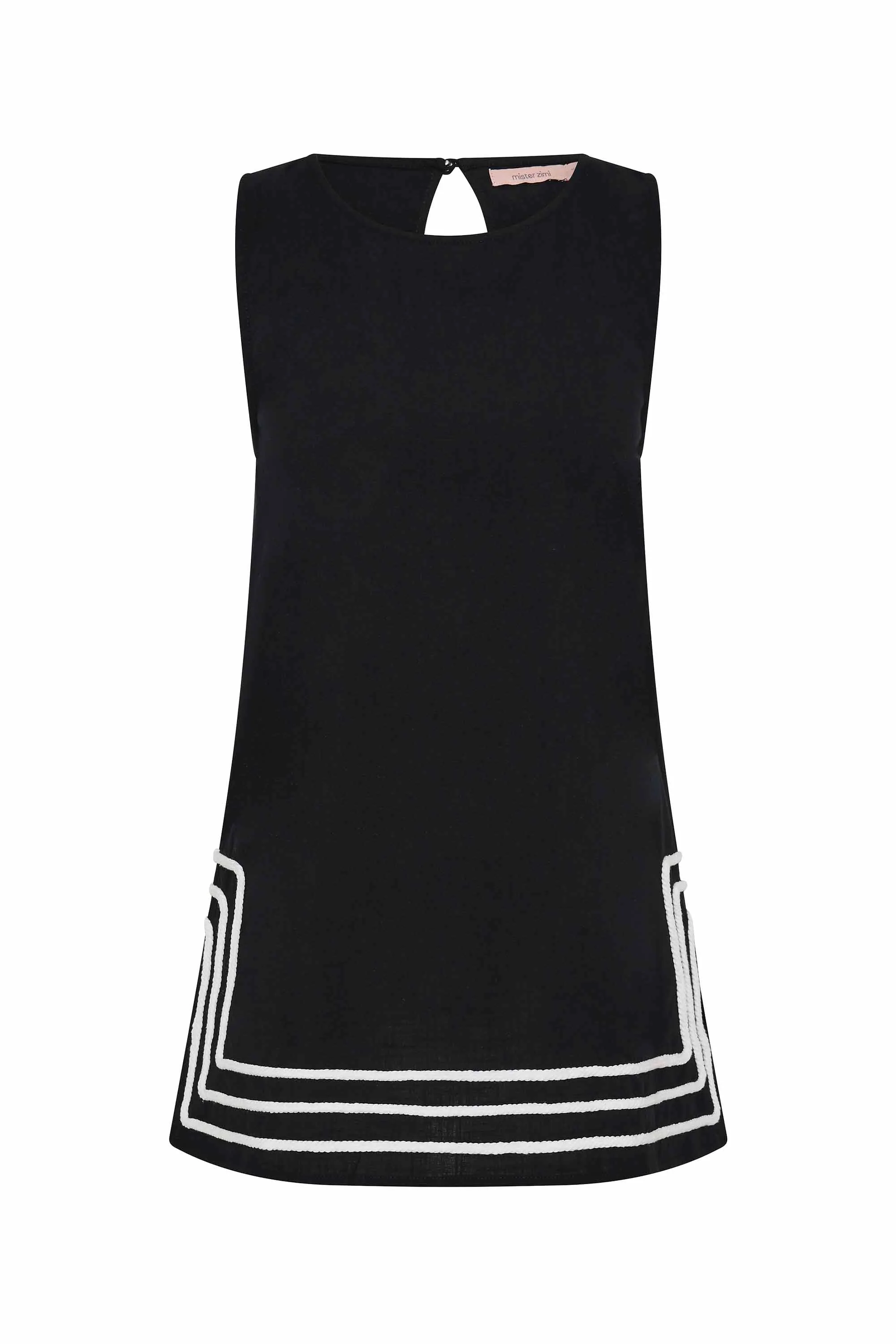 Tash Top In Nero - Image 3