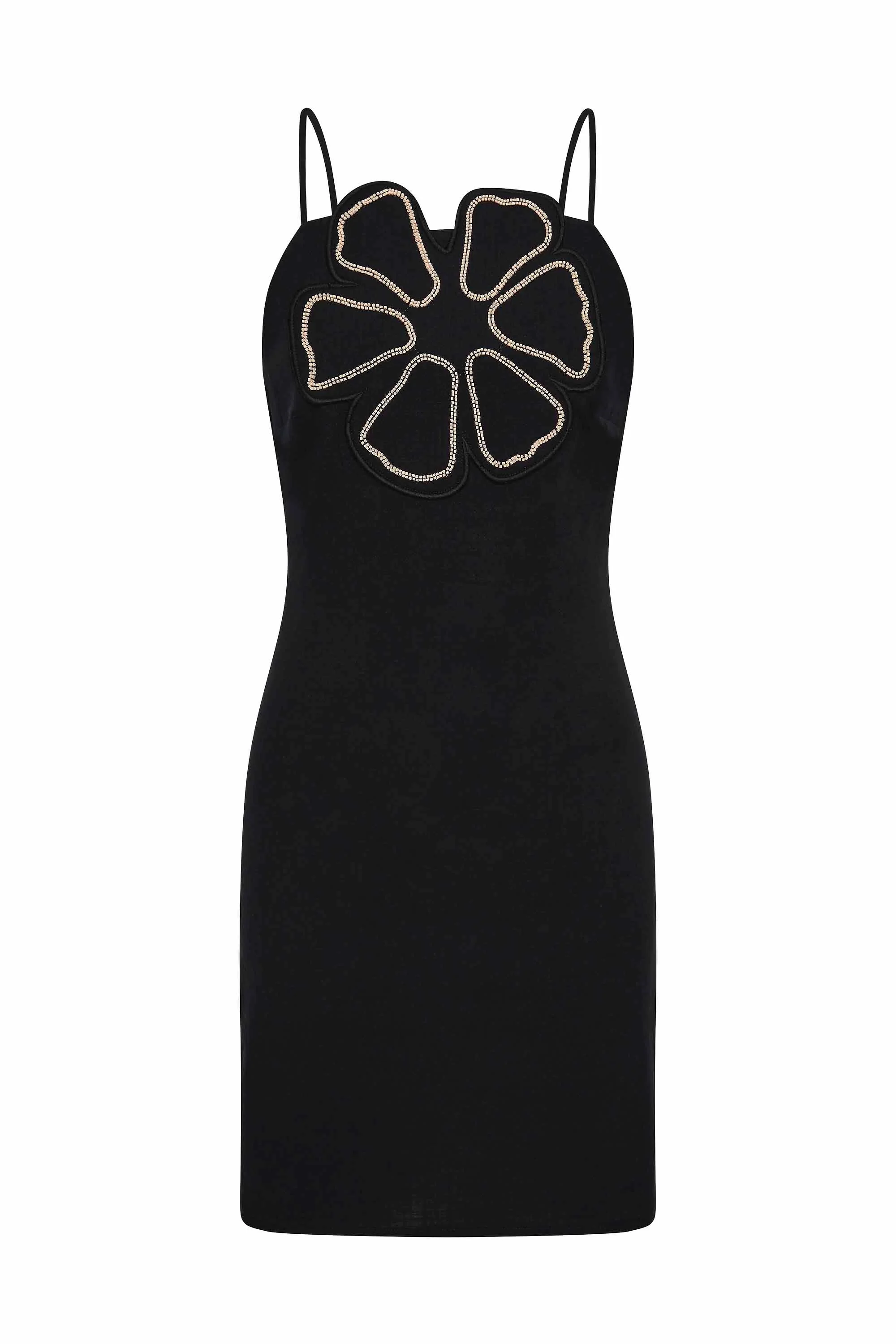 Violet Dress In Black - Image 3