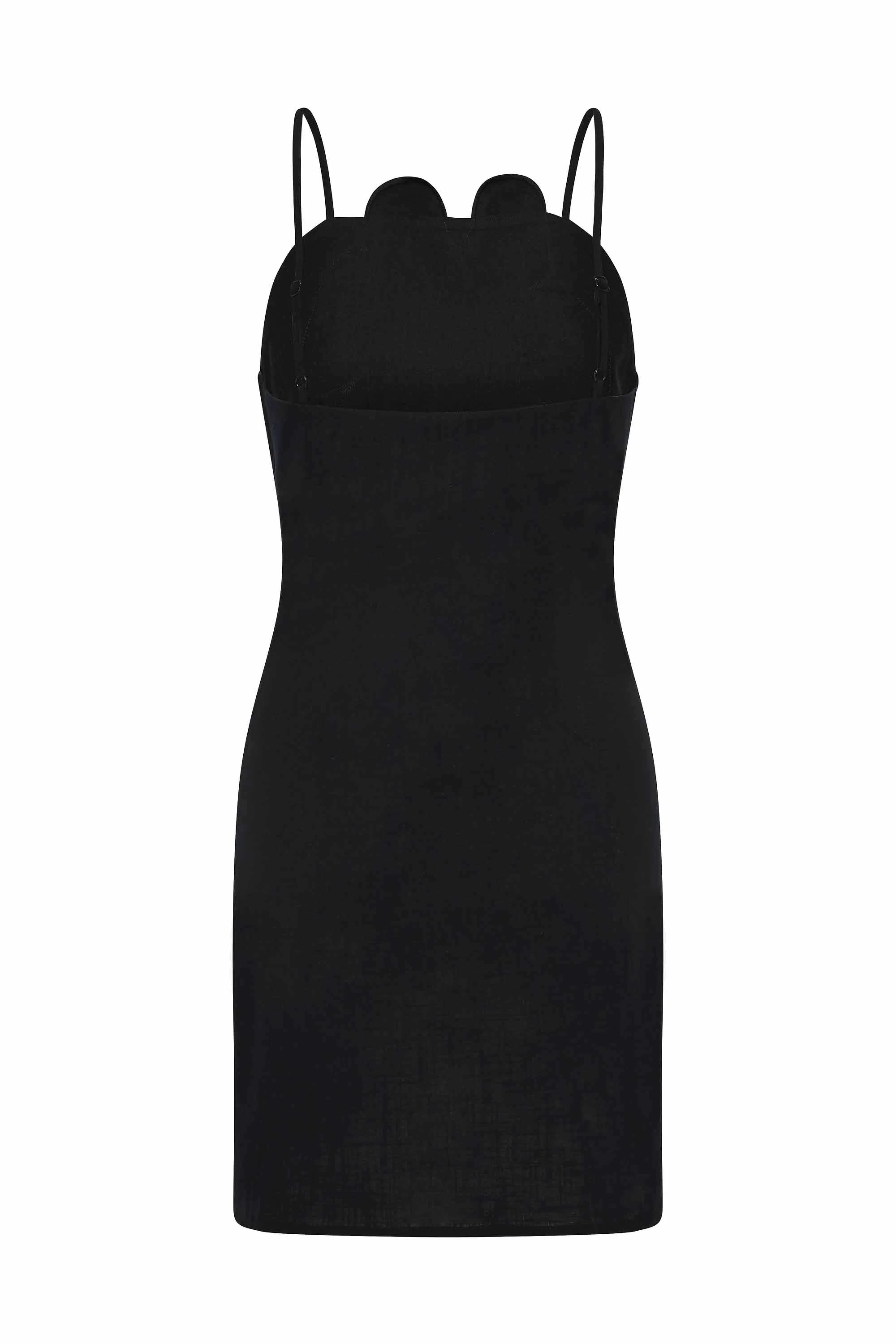 Violet Dress In Black - Image 4