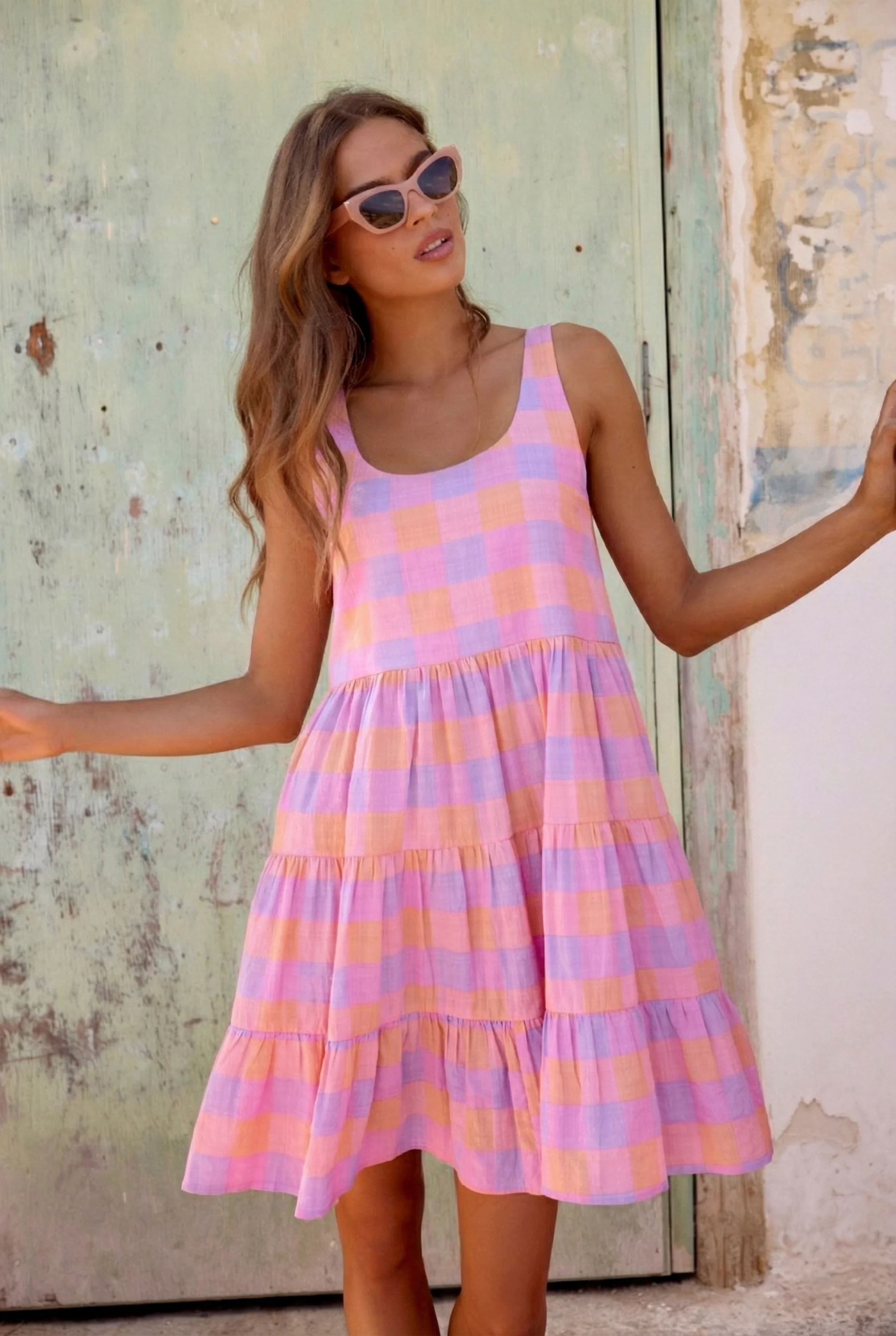 Winifred Tall Dress In Cube - Image 2