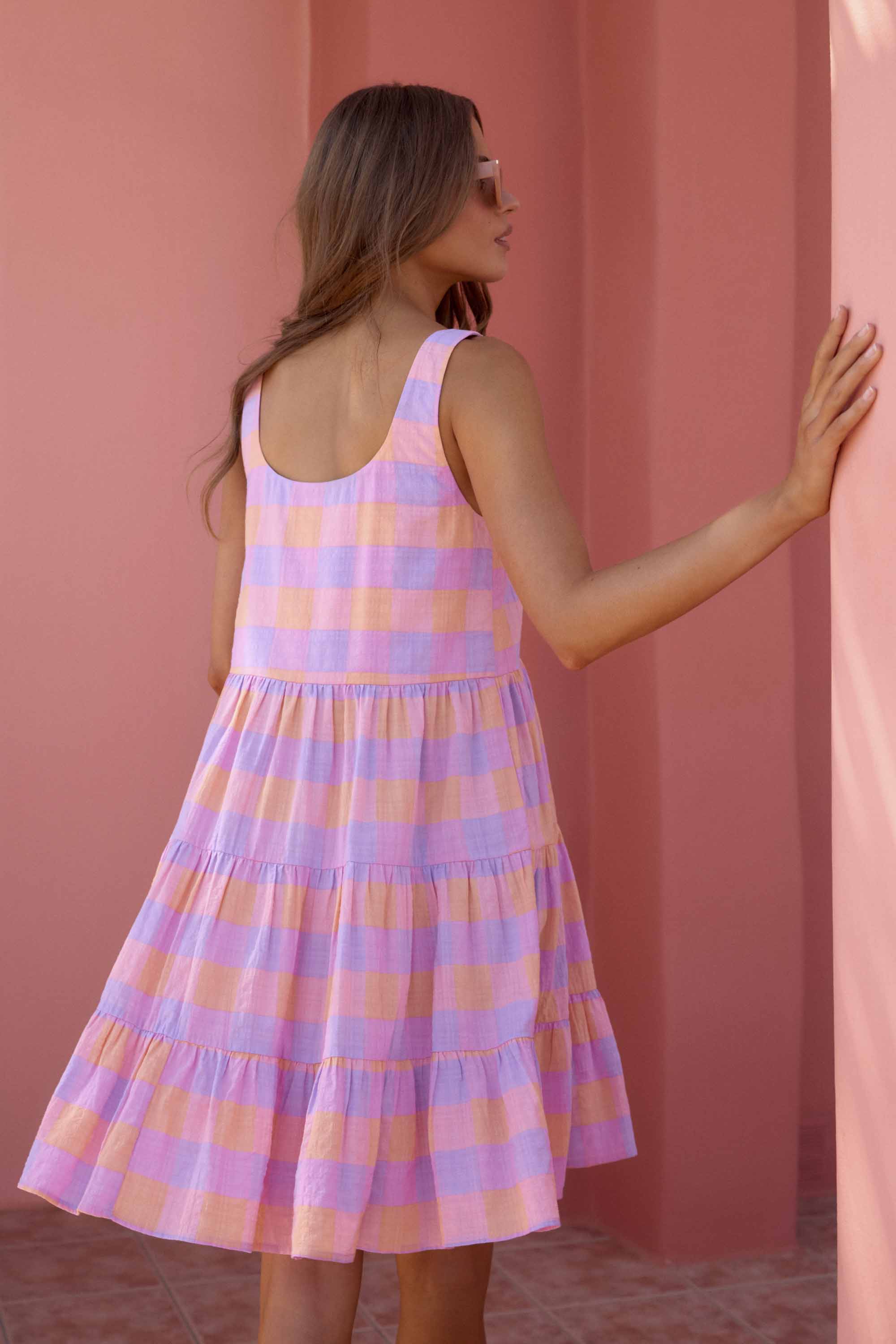 Winifred Tall Dress In Cube - Image 3